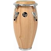 Latin Percussion LPM198 Mini Tunable Wood Conga, Natural