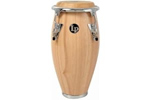 Latin Percussion LPM198 Mini Tunable Wood Conga, Natural