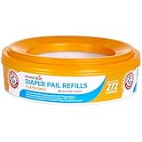 Munchkin Arm and Hammer Diaper Pail Refill Rings-1 Piece Orange