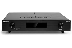 Ladder Chopin R2R High-Fidelity Audio Clarity Preamplifier with Remote Control (Black)