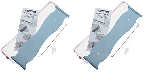 Beadalon Jewel Loom Kit: Beading Loom, Needle, Threader, Pouch (2 Pack)