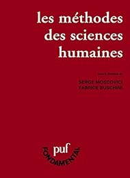 Les  méthodes des sciences humaines