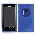 BoxWave Case Compatible with Nokia Lumia 1020 (Case by BoxWave) - DuoSuit, Ultra Durable TPU Case w/Shock Absorbing Corners for Nokia Lumia 1020 - Super Blue