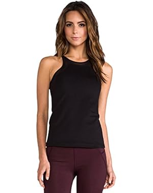 Theory 38 Podium Leen T Tank, Black, Medium