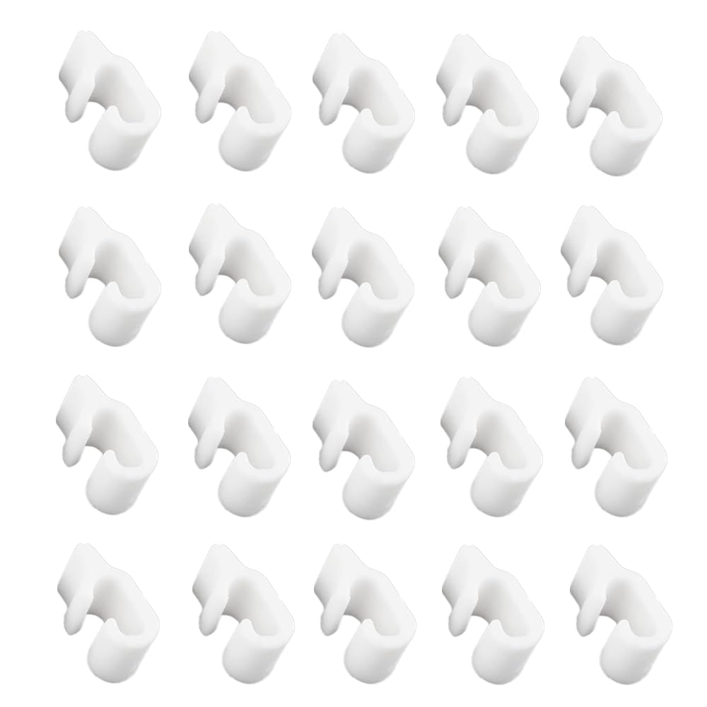 JLEivvi 20 PCS Pet Cage Door Lock Wire Cage Clips Pet Cage Lock Pet Playpen Lock Bolt for Fixing Pet Cage Door,Bunnies, Rodents,