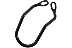 WAIGN Black 150mm Rear Derailleur Protector, Steel Bicycle Derailleur Guard, Bike Rear Derailleur Hanger Rear Gear Protector Chain Stay Guard for Bicycle Mountain Road Cycling, Chain Guards