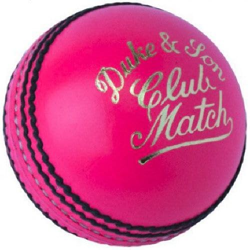 Dukes Club Match Pink Senior Cricket Ball