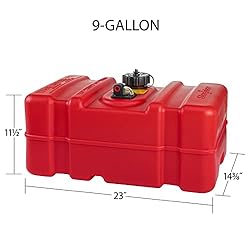 Scepter Marine 08667 Rectangular Fuel Tank - 9
