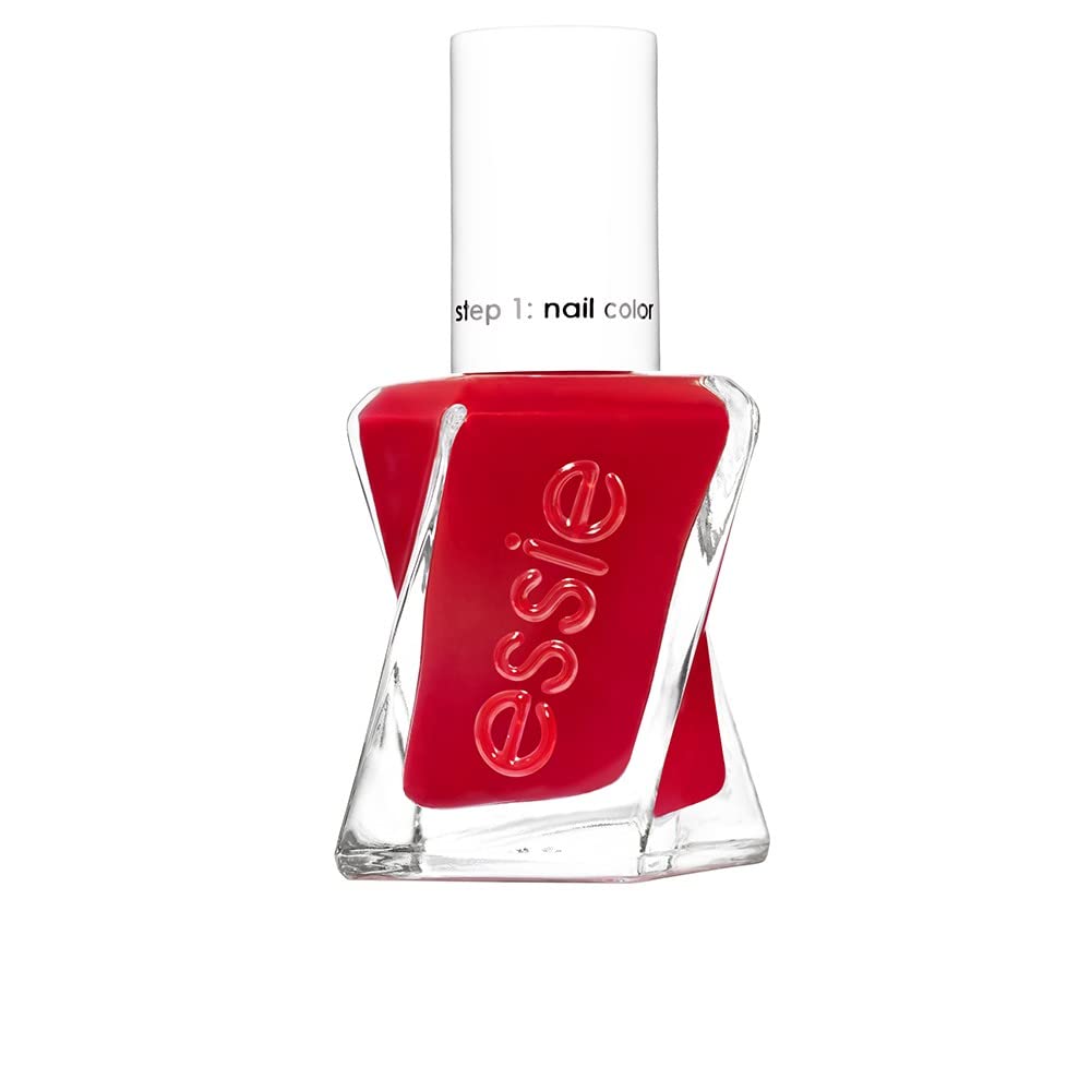 Maybelline Essie Gel Couture Longlasting High Shine No UV Lamp Required Nail Polish Deep Red Colour, Shade 510 Lady in red 13.5 ml