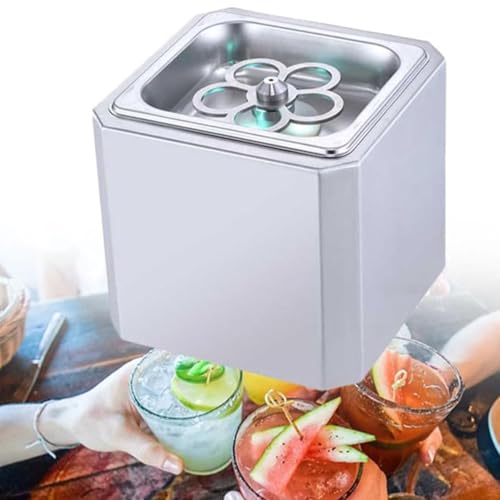 YXFAZPP Glass Chiller, 6s Quick Cooling CO2 Glass Froster, with LED Light, Instant Drink Chiller, for Bar, Restaurant, Kitchen, Cocktail, Beer, Drinks, Wine