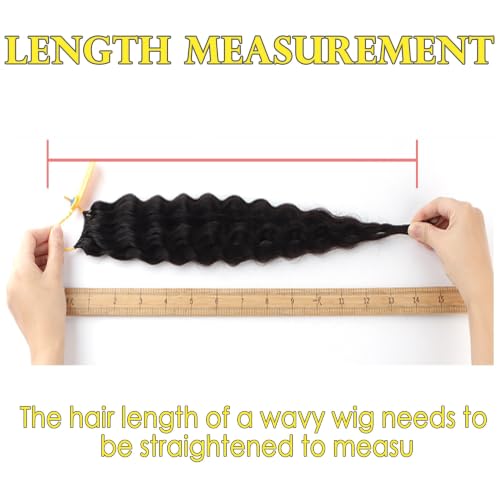 50g/1Pack Miracle Knots Crochet Human Hair, 12 Inch Crochet Human Hair Deep Wave Pre-Separated Invisible Feather Crochet Braids Natural Hair for Black Women (#NA, Deep Wave, 12 Inches)
