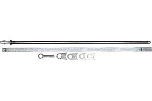 Allstar Performance ALL10219 Spring Loaded Round Tube Type Window Net Installation Kit for Border and Loop Style Nets