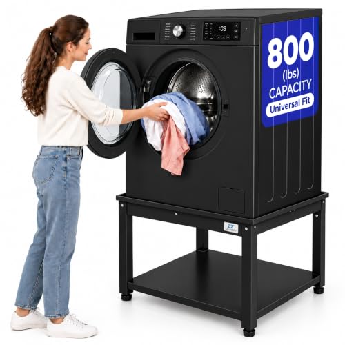 EZ Laundry Washer and Dryer Pedestal with Drain Pan