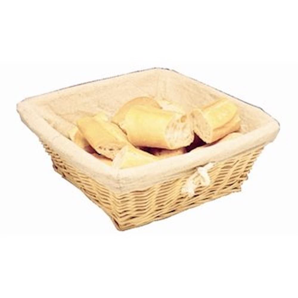 Stalwart U748 Wicker Basket, Square, 100 mm x 230 mm x 230 mm