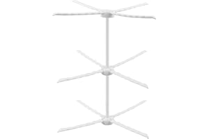 YOUTHINK Gum Paste Flower Rack, Plastic Flower Drying Stand, 3 Layer Design for Cake Decorating and Shaping Tools