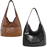 2PCS Ooomay Maya Shoulder Bag, Maya - Shoulder Bag, Ooomay Maya Tote Bag, Vegan Leather Maya Bag Casual Trendy Soft Bag
