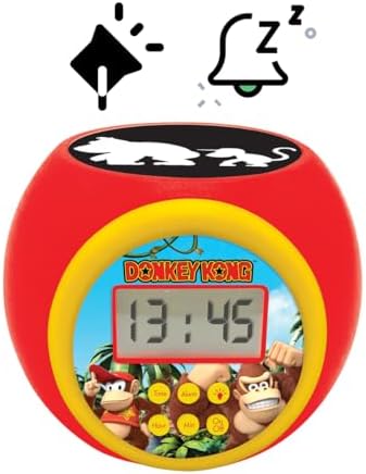 , Donkey Kong Réveil Projecteur, RL977DKLXB