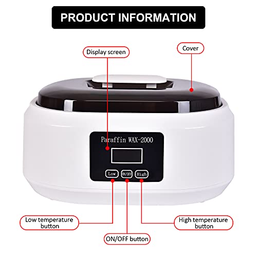 Paraffin Wax Machine for Hand and Feet, Wax Paraffin Bath Wax Warmer