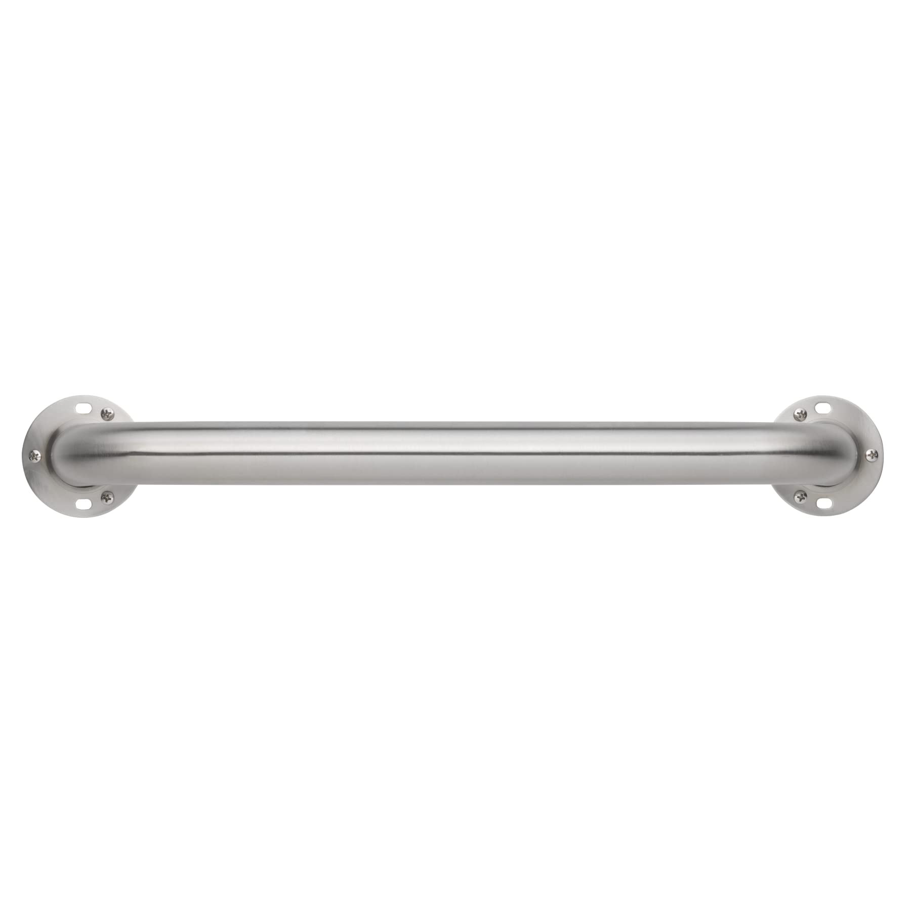 Photo 1 of Homewerks 068 HW11224SS 24 Inch Bathroom Grab Bar with 1-1/2 Inch Diameter and Exposed Screws ADA Compliant - Brushed Stainless Steel