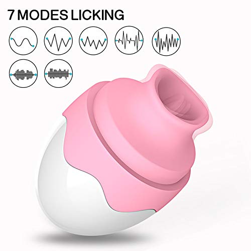 Sucking & Licking 2 in 1 Clitoris Vibrator for Double Stimulation, ,Nipples Massagers  Cunnilingus Sex Toys for Women or Couples in Kenya