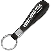 Wristband Bros Silicone Loop Keychains | Fully Customizable | Great For Events, Fundraisers & Promotions | Available In Bulk