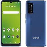 Cricket Dream 5G Smartphone, 6.8 in Display, 64GB, 48MP Camera, GSM Unlocked, Blue