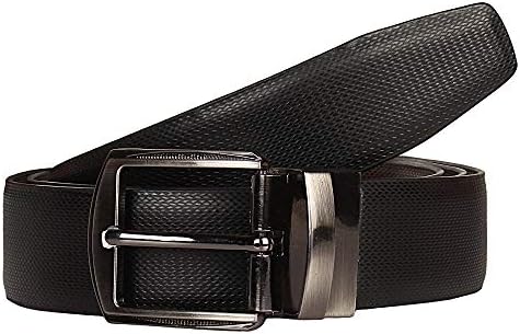 Auraki Men’s Vegan Leather Reversible Formal Belt (Color-Black and Brown || ARK-BL-03) Auraki Men’s Vegan Leather Reversible Formal Belt (Color-Black and Brown || ARK-BL-03)