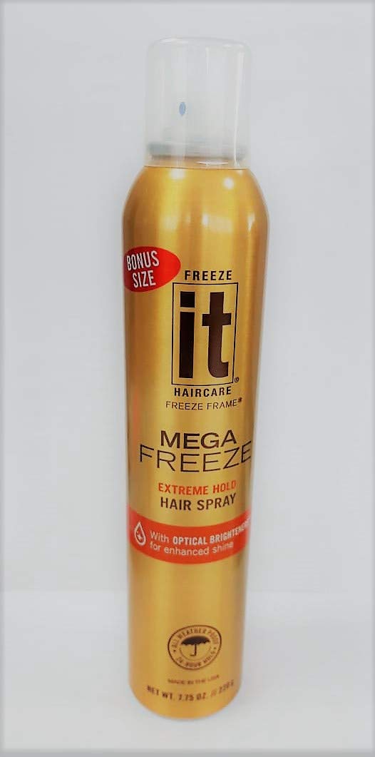 IT Haircare MEGA Freeze Extreme Hold Hair Spray 7.75 Oz.