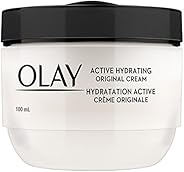 Olay Active Hydrating Cream, Face Moisturizer, 100 mL packaging may vary