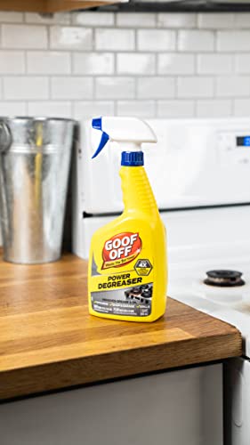 GOOF OFF POWER CLEANER AND DEGREASER FOR MECHANICS– 32 OZ. TRIGGER SPRAY BOTTLE