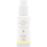 PURE FIJI Hydrating Body Lotion - Nourishing, Lightweight, Fast-Absorbing, Tropical Moisturizer, Natural Ingredients, Coconut Milk, Daily Skincare (3 oz, Pineapple)