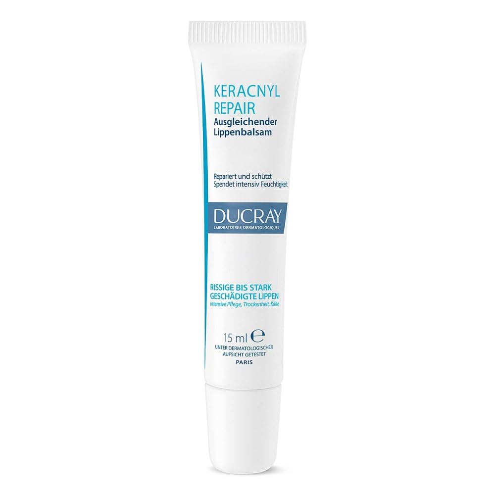 Ducray Keracnyl Repair Lippenbalsam, 15 ml Cream
