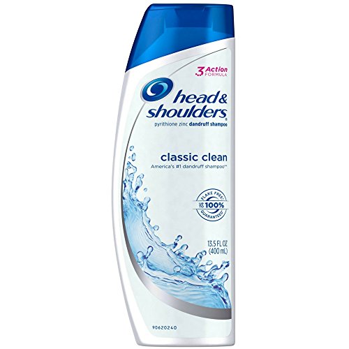 Head & Shoulders Classic Clean Dandruff Shampoo 13.5 oz (2 pack)
