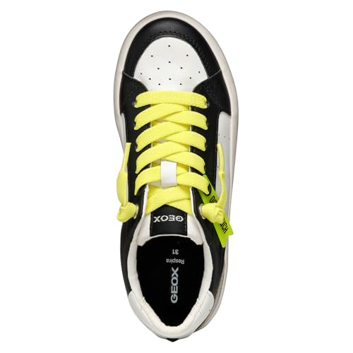 - J GISLI Girl A, Zapatillas Niñas, White/Black,