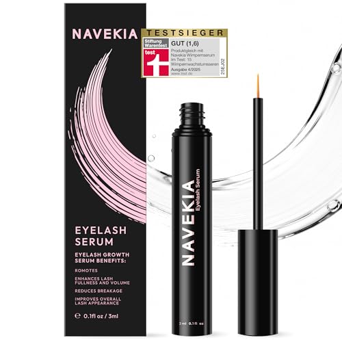 Serum Pestañas Premium 2026 – 2 Péptidos Clave + Bioenzima – Para Longitud y Densidad – Aplicación fácil, duradero – Ojos sensibles – Vegano, libre de crueldad, sin hormonas (Transparente)