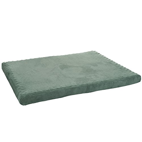 Dog Bed with Removable Cover 25.5x19 Pet Bed 3Inch Egg Crate Style