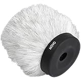 Movo WS80 Professional Windscreen with Acoustic Foam Technology for Shotgun Microphones up to 6cm Long