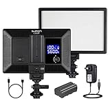 SUPON L122T Ultra-Thin LED Video Light Panel with