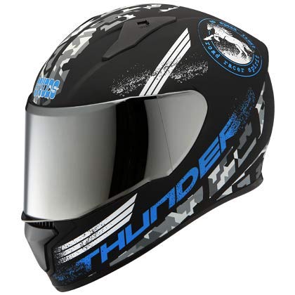 Studds Helmet Thunder D2 with Mirror 