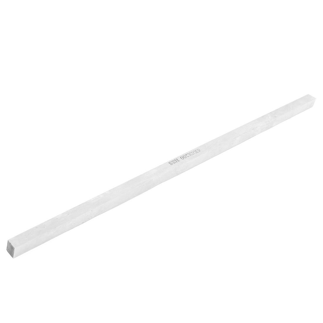 sourcing map HSS 6mm x 6mm x 200mm Square Lathe Tool Bit Boring Bar Fly Cutter