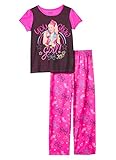 JoJo Siwa Girls' Big Pajama Set, You Glow, 4