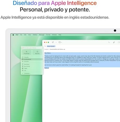 iMac Ordenador de Mesa Todo en uno con Chip M4, CPU y GPU de 10 núcleos: diseñado para Apple Intelligence, Pantalla Retina de 24″, 16 GB de Memoria unificada, SSD de 256 GB - Verde