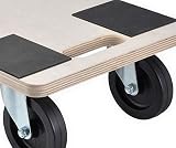 Unibos Heavy Duty Hand Dolly 400kg 4 Castors Furniture Mover Trolley view 7