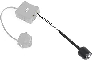 FlyFishRC Dual-Band Dual-Polarized Polarization Omni-Directional O3 Air Unit Antenna FPV 5.8-G-H-Z/2.4-G-H-Z LHCP Antennas Replacement Ipex UFL for HD RC Racing Drone Quadcopter (95mm)