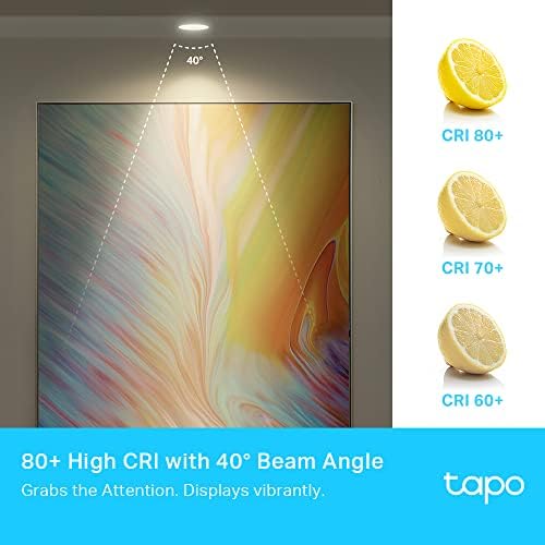 L630(4-Pack) smarte WLAN Glühbirne GU10, Energie sparen, 3,7 W Entspricht 50W, dimmbare Lampe, kompatibel mit Alexa,Google Assistant, Mehrfarbrige