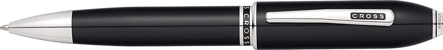 Cross Peerless 125 Obsidian Lacquer Ballpoint Pen - Black