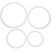 4pcs Drum Dampening Rings for Snare Muffler Pads,12/13/14/16 Inch | drum dampening ring set,Made of cardstock, it unfolds easily and won't bend