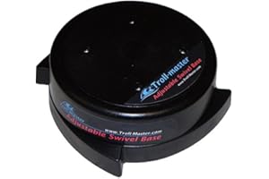 Seahorse Troll-Master Heavy Duty Adjustable Downrigger Swivel Base Fits Penn© and Cannon© Bases