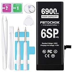 FBTDCHOK Upgraded [6900mAh] Battery for iPhone 6S
