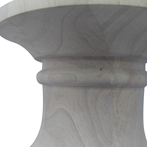 Unfinished Balustrade Coffee Table Legs, 10T x 7W, Set of 4 Pricepulse